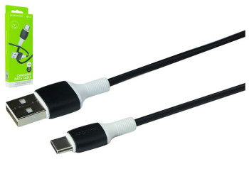 Кабель USB Borofone BX84 Type-C 3A, Чорний