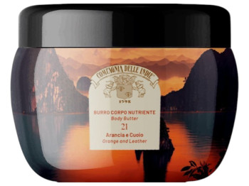 Масло для тела Compagnia delle Indie, arancia e cuoio, масла ши и миндаля, 250 мл