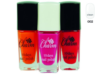 Лак для ногтей Colour intense NP-801 Charm  №002 прозрачный 9,5мл