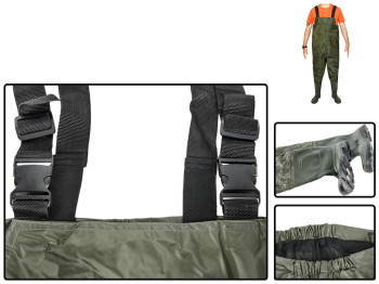 Заброди 43-44-45р мікс Sam's Fish 67х177см
