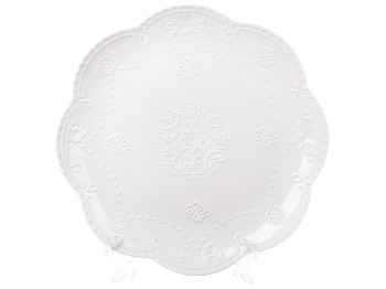 Блюдо порцелянове Мереживо, d20см