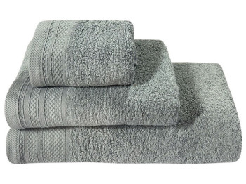 Рушник банний Soho Line Silver, 30х50см, бавовна 100%, 8960069729668