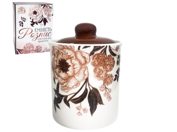 Емкость для сыпучих продуктов Роспись, 520мл