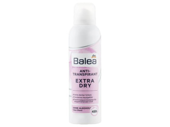 Дезодорант-антиперспирант Balea Extra Dry, для женщин, 72 часа защиты, без микропластика, 200 мл