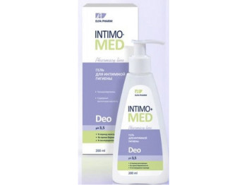 Гель для інтимної гігієни "Elfa Pharm" Intimo+med Deo 200мл