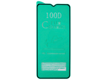 Защитное стекло Film Ceramic for Samsung A02 2021 без упаковки Цвет Чёрный