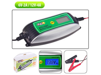 Зарядное устройство импульсное PULSO BC-10640 6-12В 0,8-4A 1.2-120AHR LCD