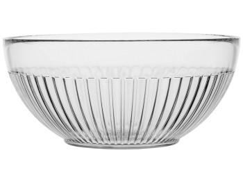 Салатник Trend Glass Ribs, 9,8x21,7см, 5059697619489