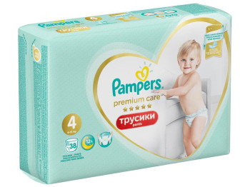 Подгузники-трусики Pampers Premium Care Pants Maxi (9-15кг) 38шт