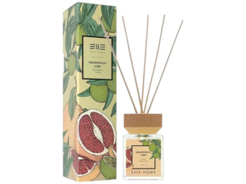 Аромадиффузор Esse Home Grapefruit & Lime, стекло, аромат грейпфрут и лайм, 100мл