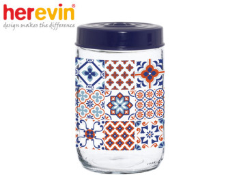 Банка скляна Herevin Mosaic 660мл 69596