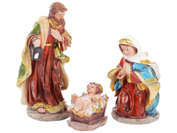 Рождественский Вертеп, 16 см (цена за набор из 3 фигур)