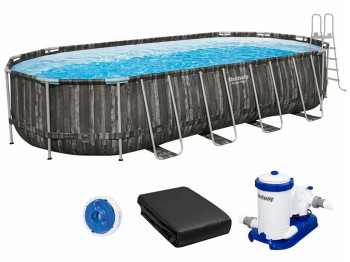 Басейн каркасний овальний Hydrium Poseidon Pool. Bestway 561ES