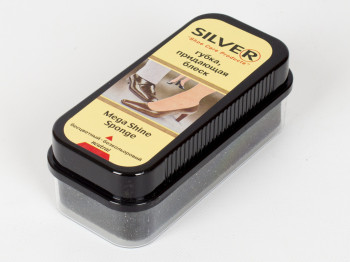 Губка-блеск Silver (натуральный цвет) широкая