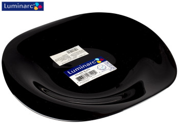 Тарелка Luminarc "Volare Black" 22см 61202