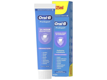 Зубна паста Oral-B Pro-Expert Whitening Crystals Ніжне відбілювання з фторидом олова, 125 мл