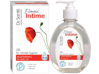 Гель для интимной гигиены Dr.Sante  "Femme Intime" увлажняющий ежедневный 230мл