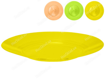 Тарелка круглая, пластиковая D17,5см ОлексПласт