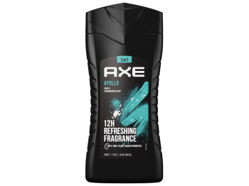 Гель для душу чоловічий Axe Apollo Fragrance 3в1, 250мл