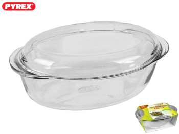 Противень термостекло Pyrex "Essentials" овальный 4л 69254