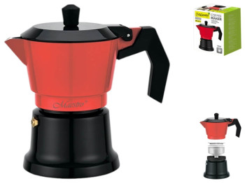 Кофеварка Maestro Espresso Moka, алюминиевая, 150мл