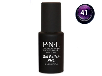 Гель-лак для ногтей P.N.L №041 Purple Cherry 12мл