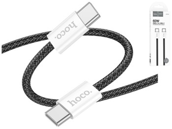 Кабель USB Hoco X104 Source 60W Type-C to Type-C Цвет Черный