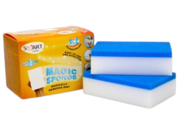 Губка Smart Clean Magic Sponge универсальная, меламиновая, 2шт