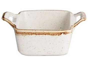 Блюдо квадратне Porland Beige, 10см