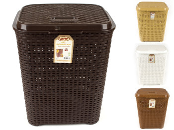 Кошик для білизни плетений VIOLET 45л 07782