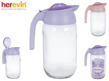 Глечик з кришкою Herevin Toledo Soft MIX1 15,8х11,1х23,8см 1,5л 44920