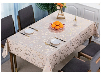 Клеенка Марсель, на тканевой основе, глянцевая, 1,37×20м, с принтом геометрия (цена за рулон)