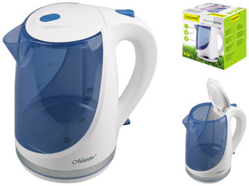 Чайник электрический Maestro BLUE 220-240В, 50Гц, 1850-2200Вт 1,7л