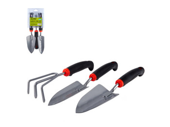 Набор садовых инструментов Alloid, 3 предмета, металл
