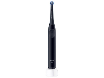 Зубна щітка електрична Oral-B iO 2, акумулятор, 3 режими, пластик, нейлон, колір чорний