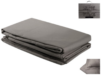 Комплект постільної білизни Soho Євро Memoria, 200x230см, Mono Silver, 6900069965798