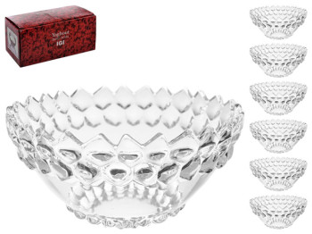 Набор салатников Isfahan Glass Yaghout 11,5см (цена за набор 6шт)