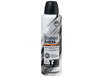 Дезодорант-антиперспірант Balea MEN Invisible, 200мл