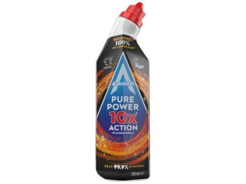 Гель для чистки унитаза Astonish Pure Power 10X Action, концентрат, аромат нейтральный, 750мл