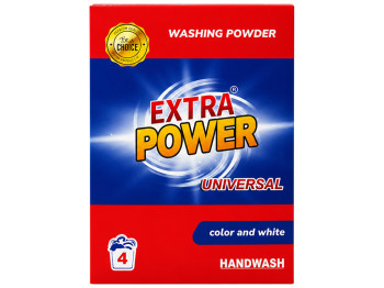 Стиральный порошок Extra Power Universal, для ручной стирки, 350 г