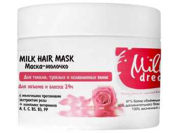 Маска для волос Milky Dream Для объема и блеска 24 часа 300мл