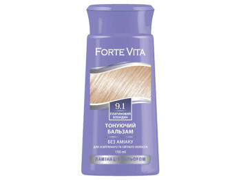 Бальзам тонуючий Forte Vita 9.1 Платиновий блондин, 150мл