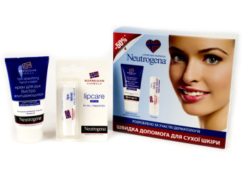 Набір косметичний Neutrogena "Норвезька формула" "Рішення для сухої шкіри"