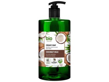 Крем-мыло Bio Naturell, Кокосовое молоко, с помпой, 946мл