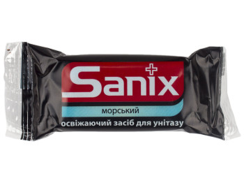Средство освежающее блок для унитаза Sanix "Морской" запаска 35г 05177