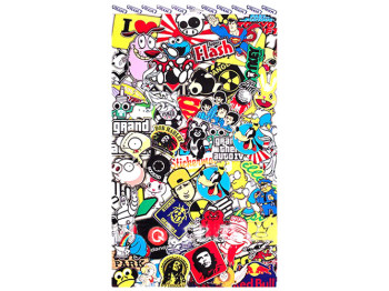 Наклейка Pazzle Sticker Bomb P-10 300х500мм