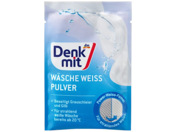 Порошок для прання Denkmit, для білої білизни, Power-Weiss з активним киснем, 50г