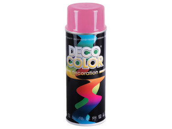 Краска аэрозольная Deco Color Decoration, розовый, 400мл