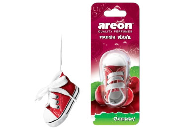 Освіжувач повітря Areon Fresh Wave Cherry, аромат вишня, стильний формат кед, підвіска, 31г