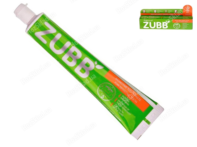 Зубна паста Zubb для чутливих зубів, 90г